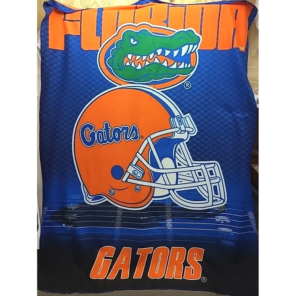 University of Florida Gameday Oversized Throw Blanket EUC 80"x58"